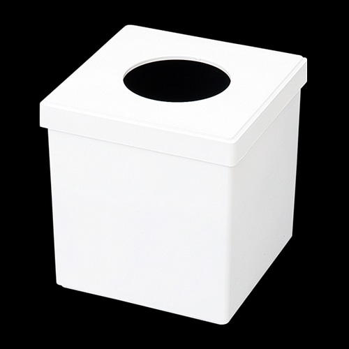 福井クラフト 角ミニダストBOX 125 ホワイトパール 51365210 1個(ご注文単位1個)【直送品】