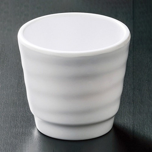 福井クラフト ナルト丸カップ メラミン φ8.6cm アイボリーホワイト 51361385 1個(ご注文単位1個)【直送品】