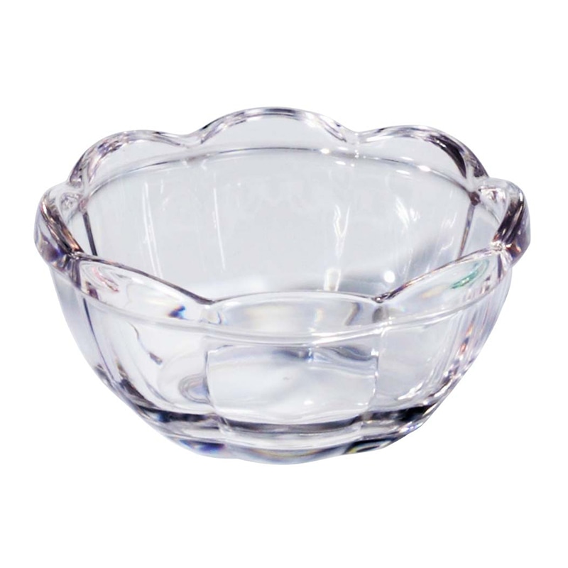 リップル 花小鉢 KB-125 クリア 1個(ご注文単位1個)【直送品】