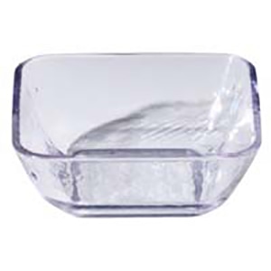 リップル 角小鉢 KB-120 クリア 1個(ご注文単位1個)【直送品】