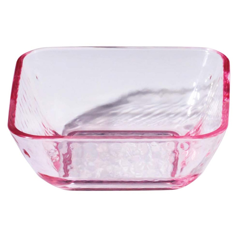 リップル 角小鉢 KB-120 ピンク 1個(ご注文単位1個)【直送品】