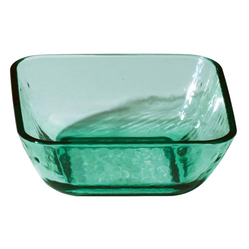 リップル 角小鉢 KB-120 グリーン 1個(ご注文単位1個)【直送品】