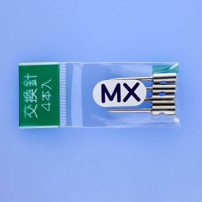 エスジー工業 タグピン取付機　タグメイト　交換針 細　MX　4本  1パック（ご注文単位1パック）【直送品】
