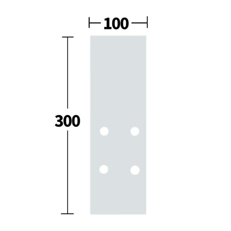 ナカヤマ 野菜包装用フィルム　ナカクリーン No.205　4穴 AF2-205　100枚/束（ご注文単位100束）【直送品】