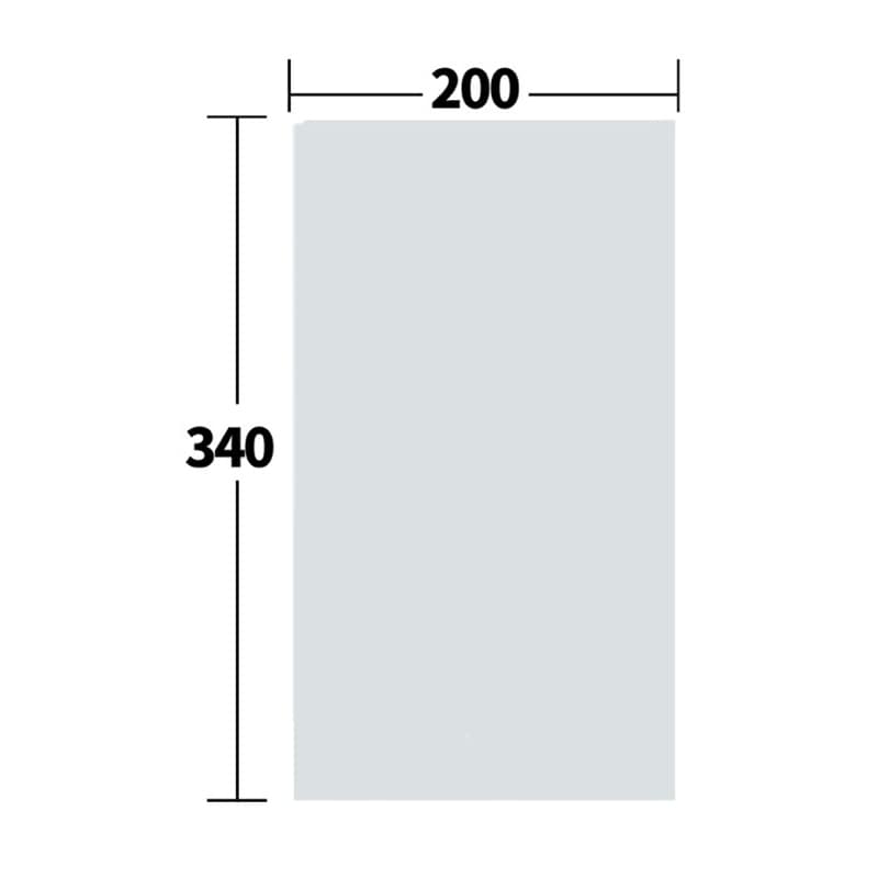 ナカヤマ 野菜包装用フィルム　ナカクリーン No.203　穴無し AF2-203　100枚/束（ご注文単位50束）【直送品】