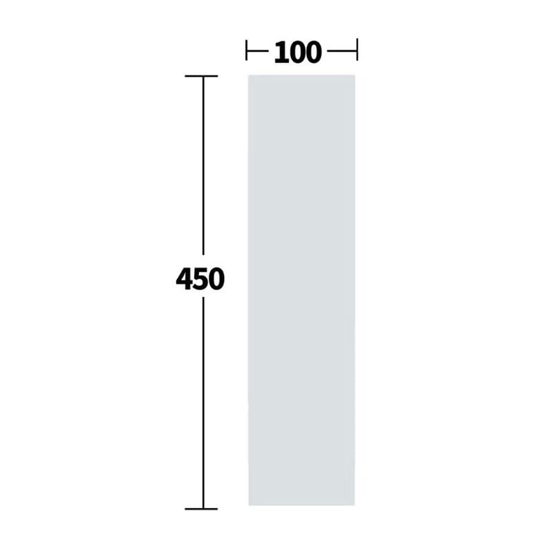 ナカヤマ 野菜包装用フィルム　ナカクリーン No.204　穴無し AF2-204　100枚/束（ご注文単位100束）【直送品】