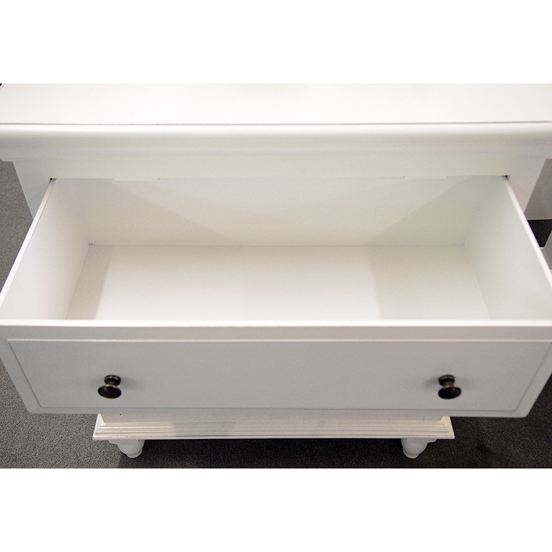 萩原 3Dワイドチェスト ホワイト BCC-8023 1台(ご注文単位1台)【直送品】