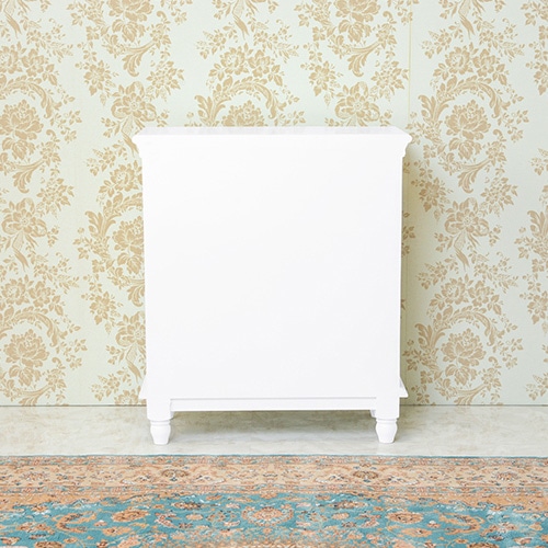 萩原 3Dワイドチェスト ホワイト BCC-8023 1台(ご注文単位1台)【直送品】