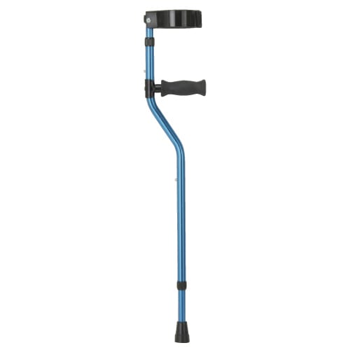 セブンス エルボークラッチ ミディアム SE-22B ブルー 1本(ご注文単位1本)【直送品】