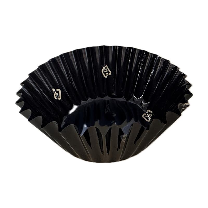 木村アルミ箔 フィルムケースPET 8F 黒 1本（ご注文単位10本）【直送品】