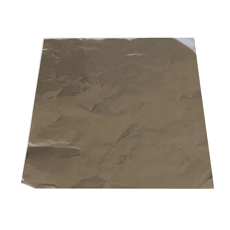 木村アルミ箔 アルミ箔平判 合紙なし 12μ 150×150mm 銀 1000枚/袋（ご注文単位1袋）【直送品】