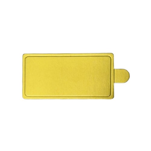 木村アルミ箔 金ボール台紙 長角 取手付き 45×90 100枚/束（ご注文単位1束）【直送品】