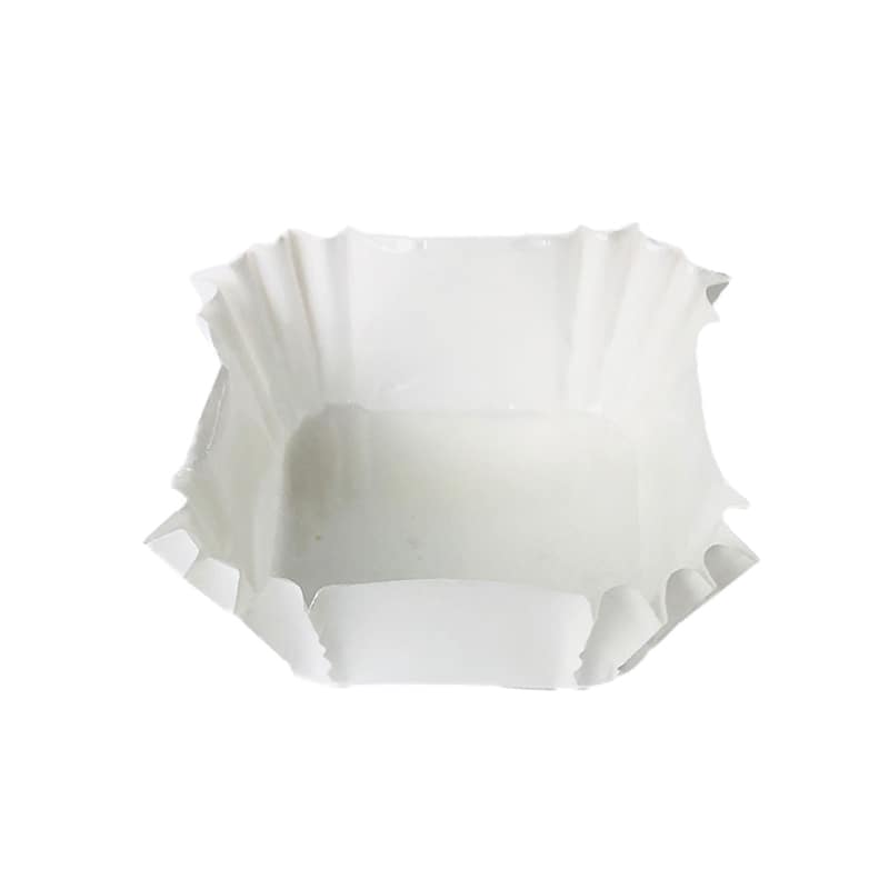 木村アルミ箔 純白PETケース 四角型 45×45×20 白無地 1本（ご注文単位1本）【直送品】