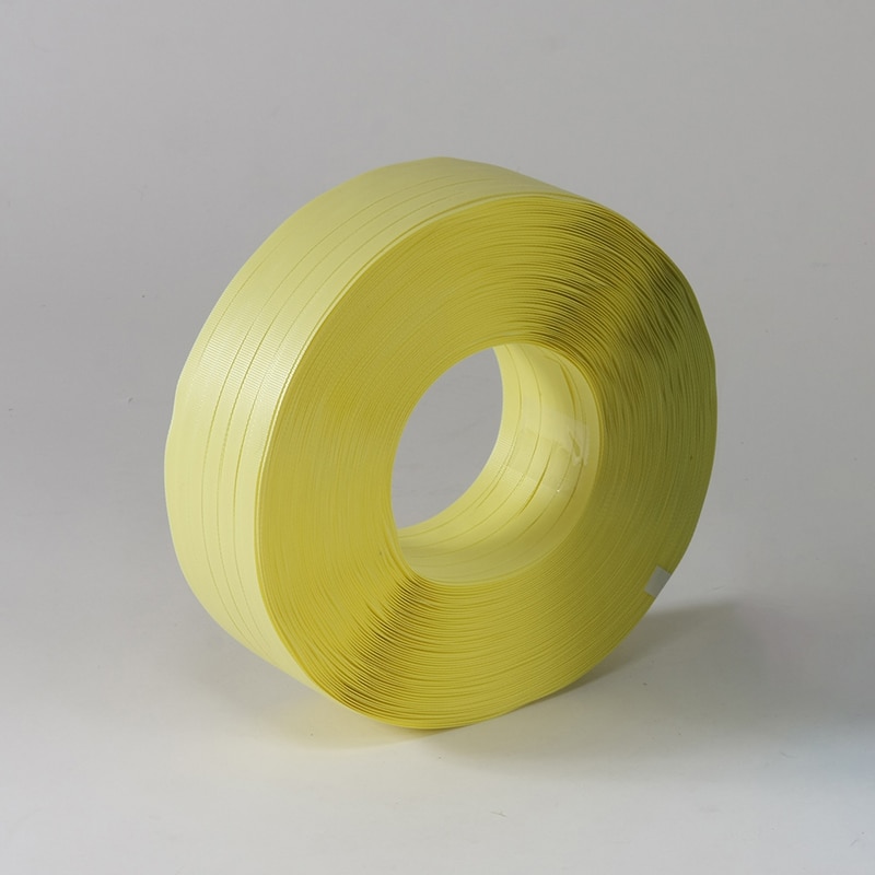 ヒロユキ PPバンド マイバンド Pタイプ 15×1000 黄色 1枚（ご注文単位5枚）【直送品】