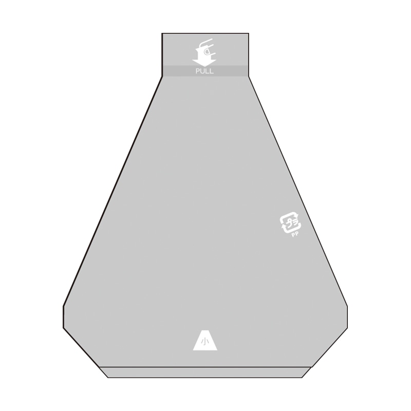 ㈱大阪包装社 しっとりおにぎり袋 小 手詰め 200枚/袋(ご注文単位100袋)【直送品】