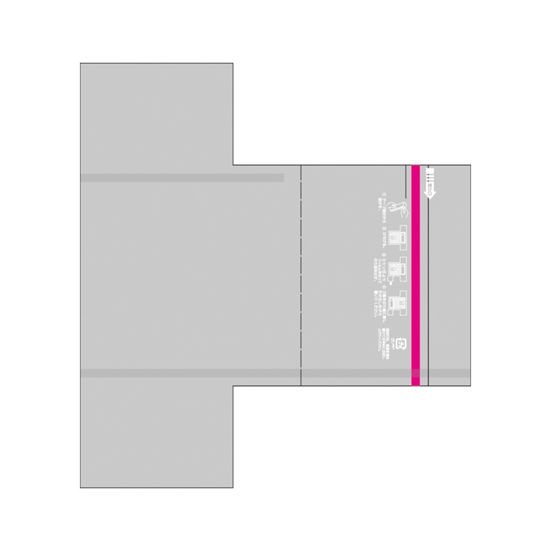 ㈱大阪包装社 手巻き寿司用フィルム 中巻き パリパリタイプ 100枚/袋(ご注文単位30袋)【直送品】