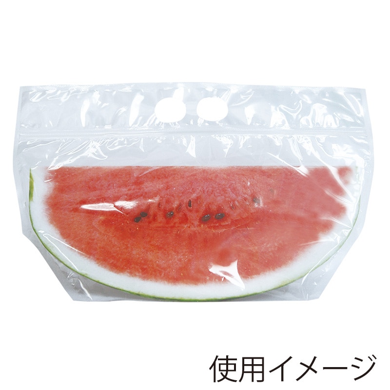 精工 手抜きポリ袋　スタンドパック スイカ大　NSー1  50枚/袋（ご注文単位20袋）【直送品】