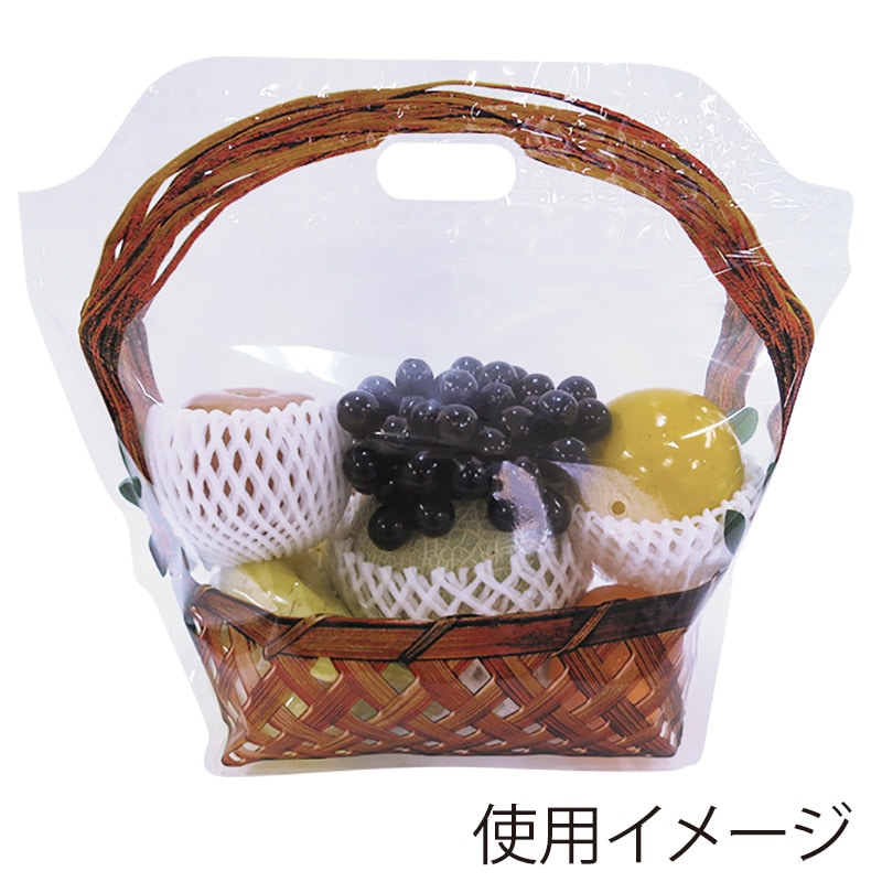 精工 手抜きポリ袋　和風盛篭スタンドパック 特大  50枚/袋（ご注文単位10袋）【直送品】