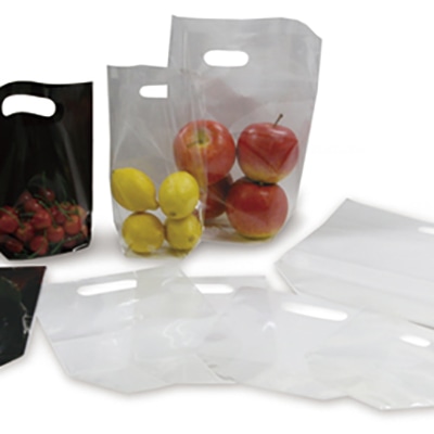 精工 手抜きポリ袋 スタンドパック SP40-2(把手1H) 100枚/袋(ご注文単位20袋)【直送品】