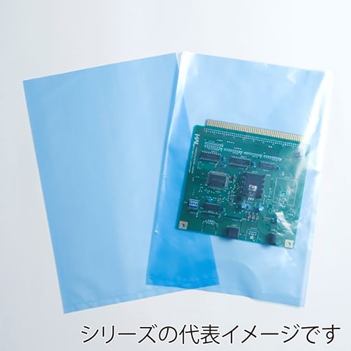 テクノスタット工業 持続型帯電防止規格袋 スタット3S 70×150 ブルー 3S-0715 100枚/束(ご注文単位20束)【直送品】