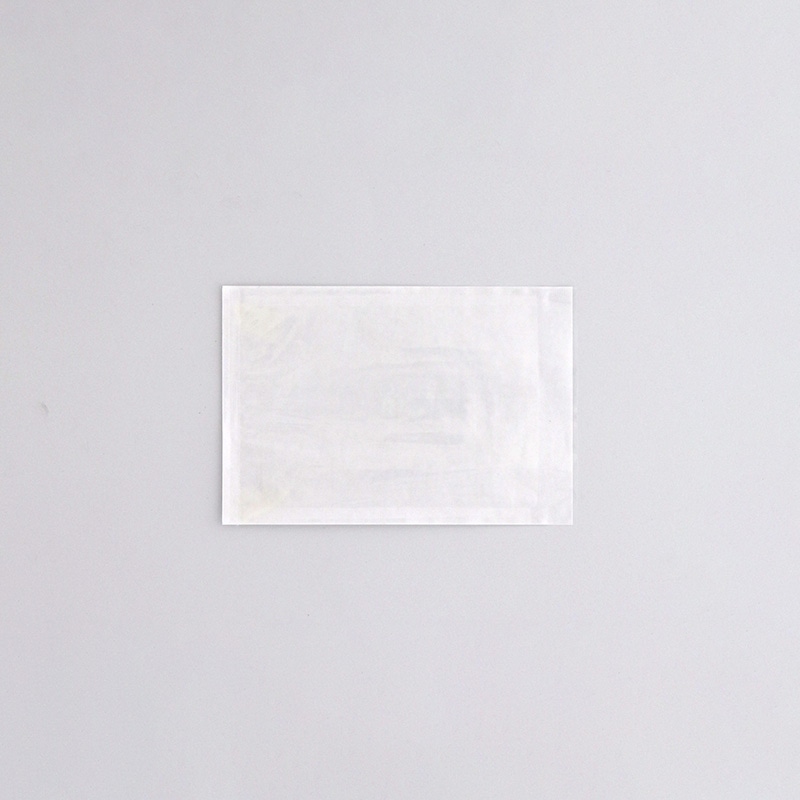 デリバリーパック USパック 全面のり・ポケットタイプ 名刺サイズ US-1011 透明 100枚/袋(ご注文単位50袋)【直送品】