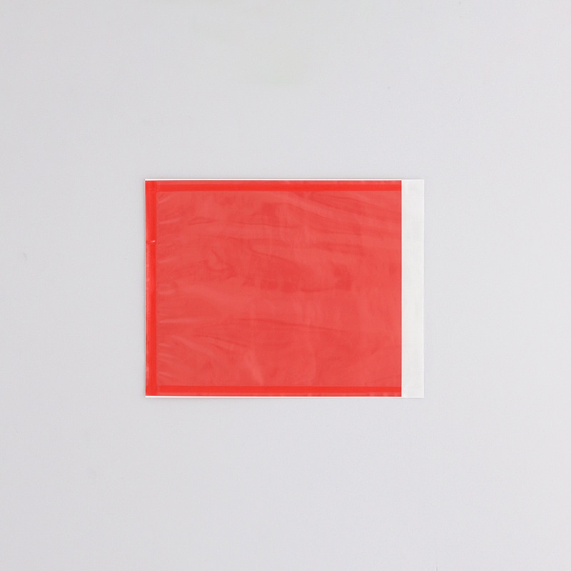 デリバリーパック USパック 全面のり・ポケットタイプ A5四つ折 US-1022 赤 100枚/袋(ご注文単位40袋)【直送品】