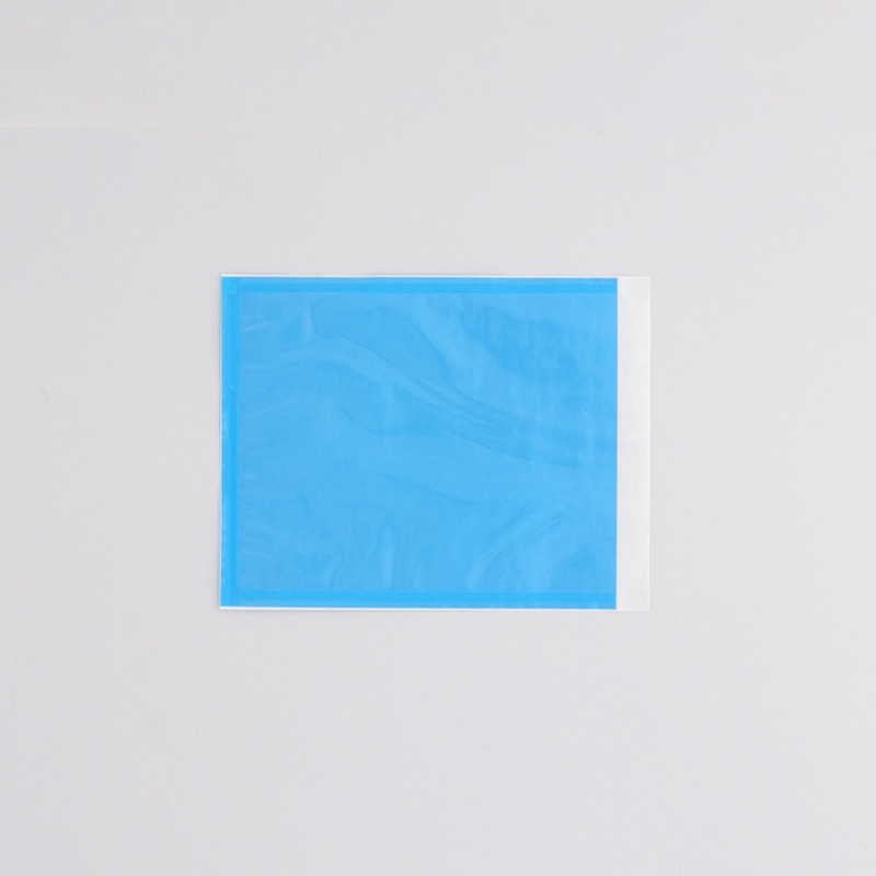 デリバリーパック USパック 全面のり・ポケットタイプ A5四つ折 US-1023 青 100枚/袋(ご注文単位40袋)【直送品】