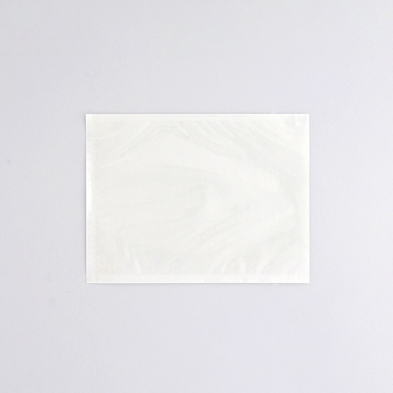 デリバリーパック　USパック 全面のり・ポケットタイプ　葉書サイズ US-1051　透明 100枚/袋（ご注文単位30袋）【直送品】