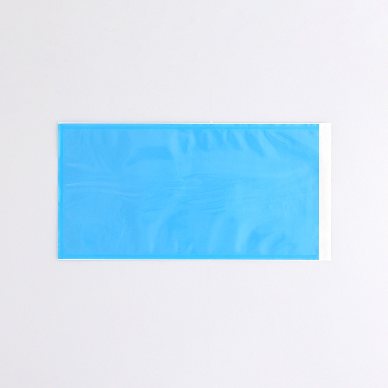 デリバリーパック USパック 全面のり・ポケットタイプ A4三つ折 US-1073 青 100枚/袋(ご注文単位20袋)【直送品】