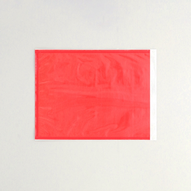 デリバリーパック USパック 全面のり・ポケットタイプ B5二つ折 US-1092 赤 100枚/袋(ご注文単位20袋)【直送品】