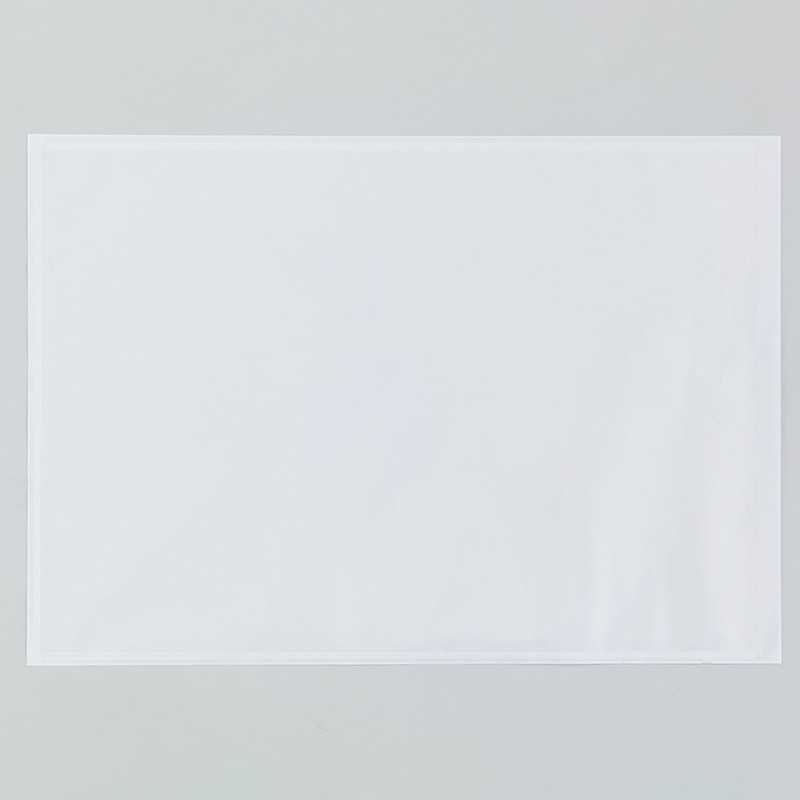 デリバリーパック USパック 全面のり・ポケットタイプ A4サイズ US-1151 透明 100枚/袋(ご注文単位10袋)【直送品】