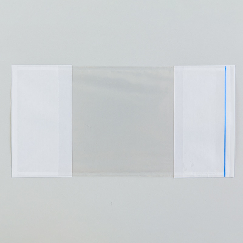 デリバリーパック USパック 部分のりタイプ 入口返し付 長4サイズ US-3011 透明 100枚/袋(ご注文単位25袋)【直送品】