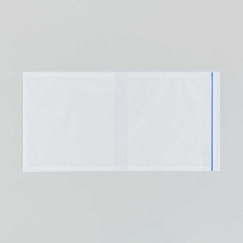 デリバリーパック USパック 背割れタイプ 長4サイズ US-5011 透明 100枚/袋(ご注文単位20袋)【直送品】