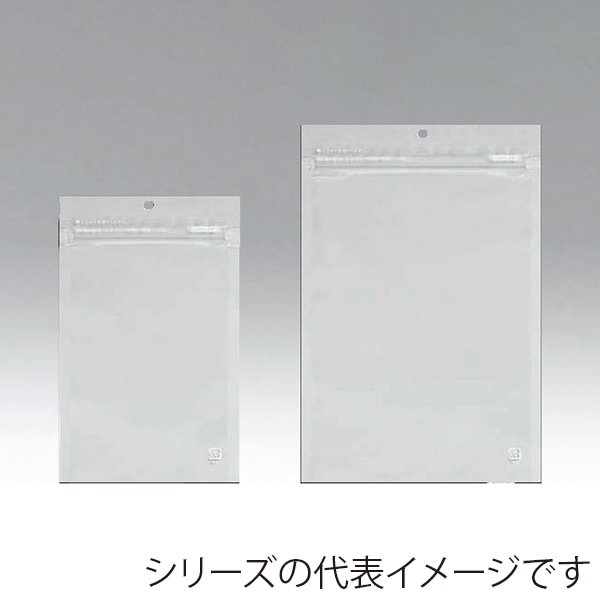 チャック付三方袋 PBXP-11　ムジ 1524　ZHO 50枚/束（ご注文単位60束）【直送品】
