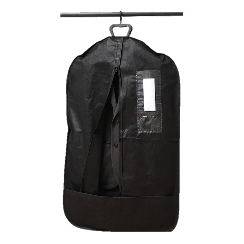 メルクロス テーラーバッグ　外側不織布 2つ折り MPO-D　黒 100枚/袋（ご注文単位1袋）【直送品】