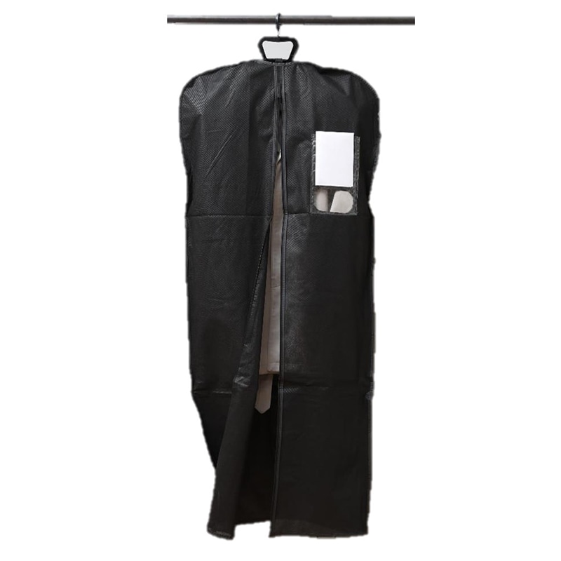 メルクロス テーラーバッグ　外側EVAハンドル付 3つ折り MPO-C　黒 100枚/袋（ご注文単位1袋）【直送品】