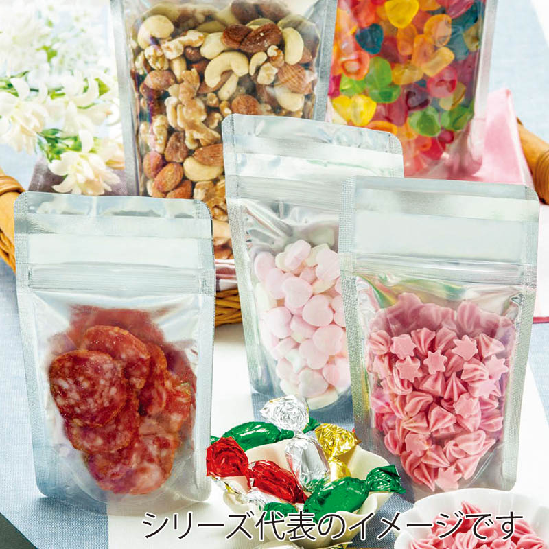 明和産商 チャック付スタンド袋 JXP-0910ZS 50枚/束(ご注文単位60束)【直送品】