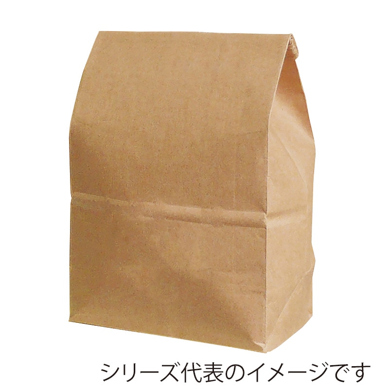 マルタカ 米袋 留具付 クラフトSP 保湿タイプ 無地 窓なし 1kg KHS814 300枚/箱(ご注文単位1箱)【直送品】