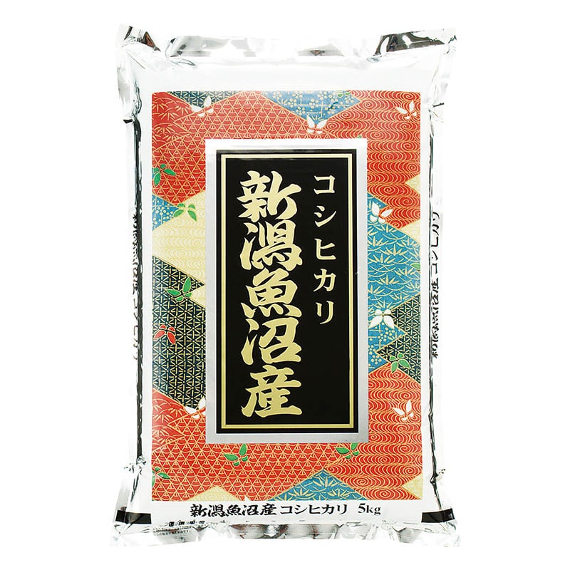 マルタカ 米袋　アルミ　フレブレス 新潟魚沼産　つどい　5kg MA3310 500枚/箱（ご注文単位1箱）【直送品】