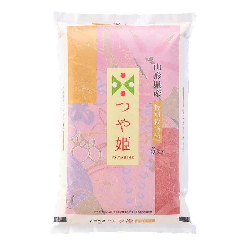 マルタカ 米袋　雲龍和紙　フレブレス 特別栽培米　つや姫　華やか　5kg MK0008 500枚/箱（ご注文単位1箱）【直送品】