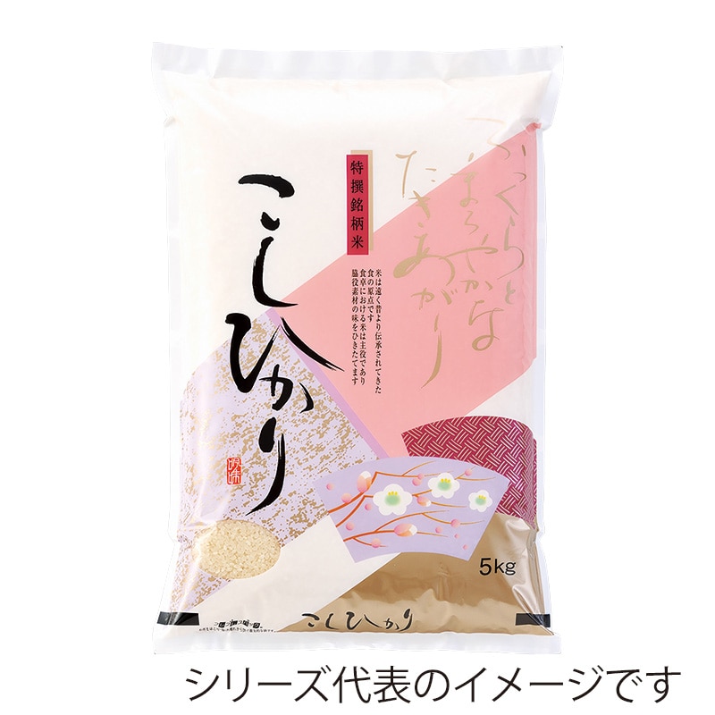 マルタカ 米袋 ラミ フレブレス こしひかり 白梅 3kg MN3110 500枚/箱(ご注文単位1箱)【直送品】