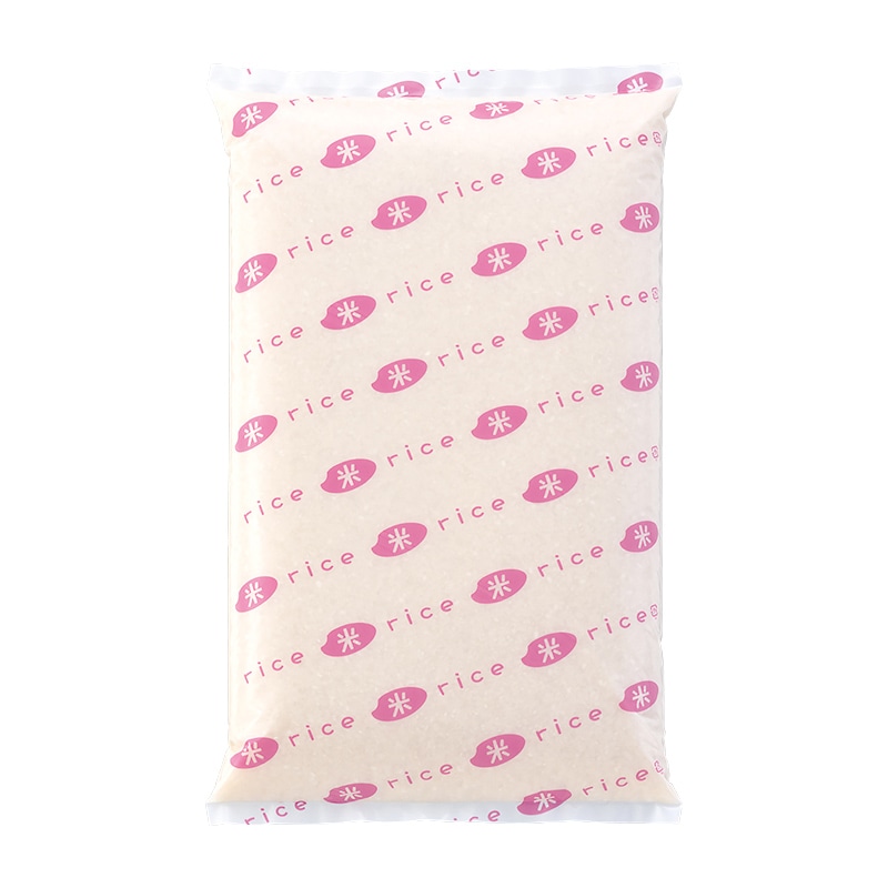 マルタカ 米袋　ポリ乳白　マイクロドット 業務用　米　RICE　ピンク　5kg PD1210 500枚/箱（ご注文単位1箱）【直送品】