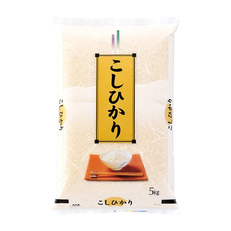 マルタカ 米袋 ポリ マイクロドット こしひかり霧がすみ5kg PD2200 500枚/箱(ご注文単位1箱)【直送品】
