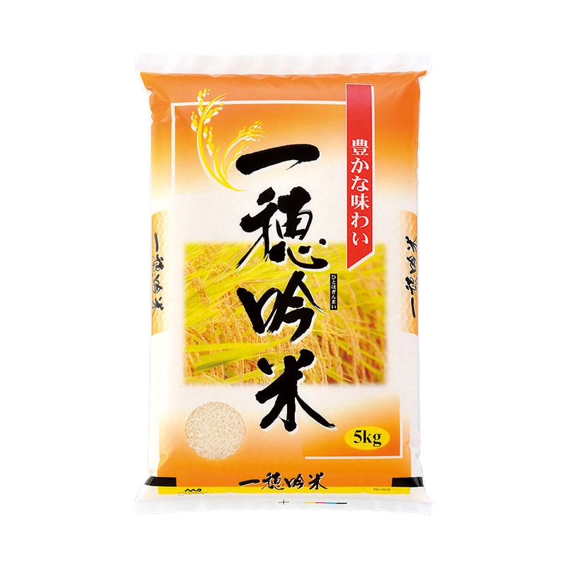 マルタカ 米袋 ポリ マイクロドット 一穂吟米 5kg PD2510 500枚/箱(ご注文単位1箱)【直送品】