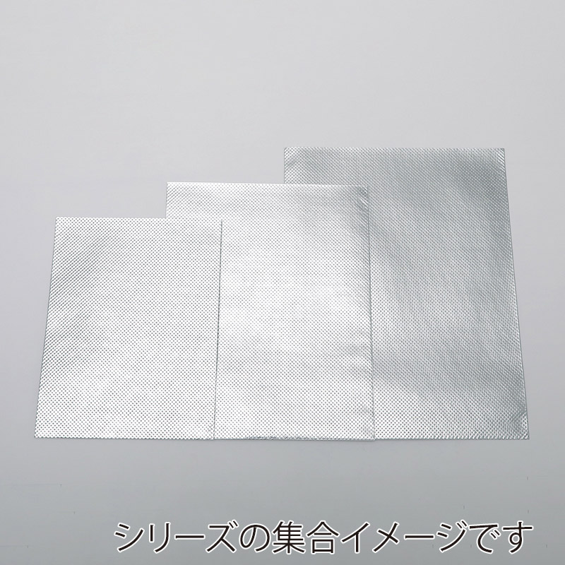 メルクロス MX保冷平袋 L シルバー 300枚/箱（ご注文単位1箱）【直送品】