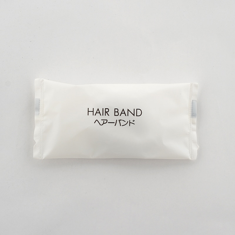 ヘアバンド カラーアソート 個包装 7664007 2000個/束(ご注文単位2束)【直送品】