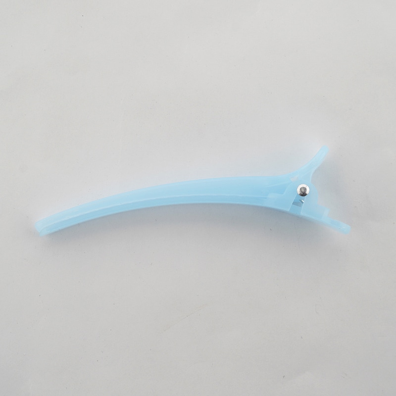 ヘアクリップ　口ばしタイプ ブルー　裸 4464260 1000個/束（ご注文単位1束）【直送品】