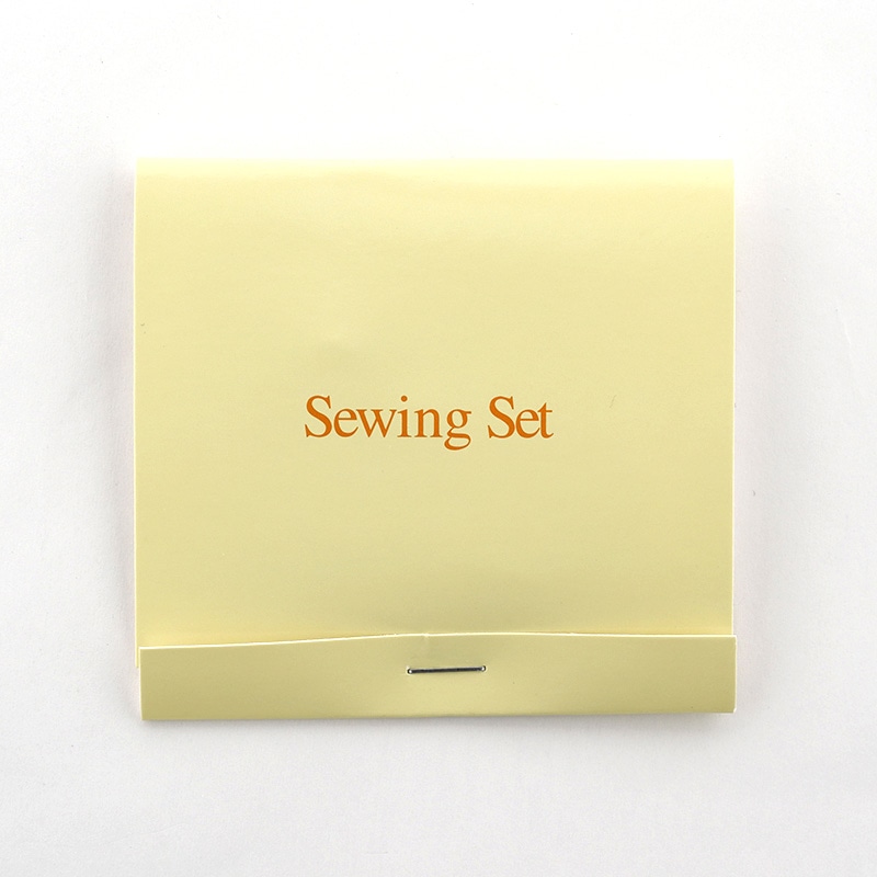 ブック式ソーイングセット ハサミ無し 4435012 500個/束(ご注文単位2束)【直送品】