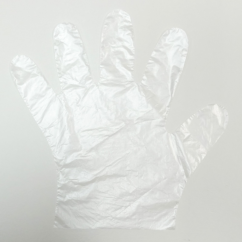 使い捨てポリ手袋 フリー 1643040 100枚/束(ご注文単位100束)【直送品】