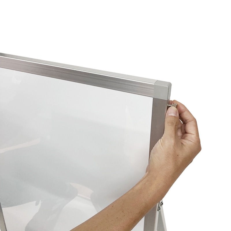 A型スタンド ポスター用 HA-146 シルバー 1台(ご注文単位1台)【直送品】